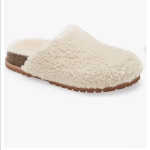 Madewell The Layne Genuine Shearling Mule